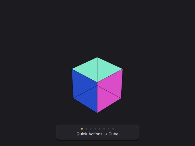 Animated demo of Cube